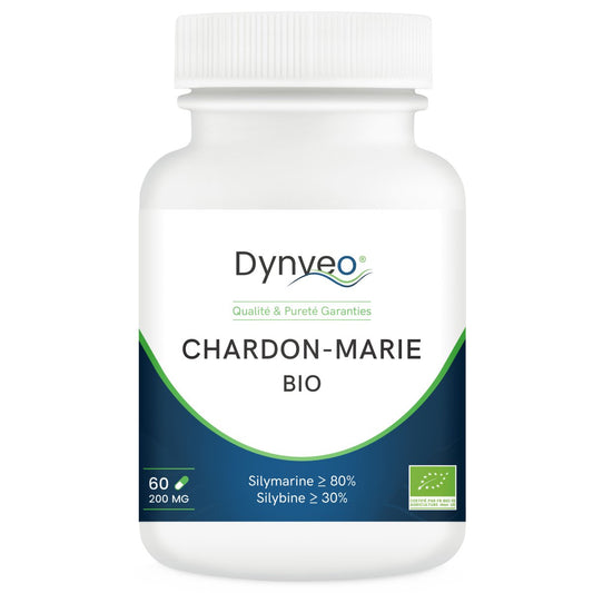 CHARDON - MARIE BIO - 80% SILYMARINE & 30% SILYBINE - 200 MG / 60 GELULES - goobio - and - zen