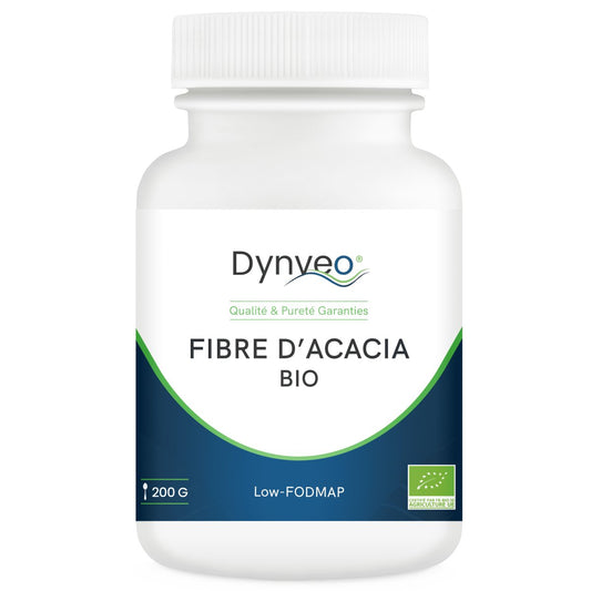 FIBRE D'ACACIA BIO EN POUDRE - FIBRE DOUCE ET SOLUBLE - 200 G - goobio - and - zen