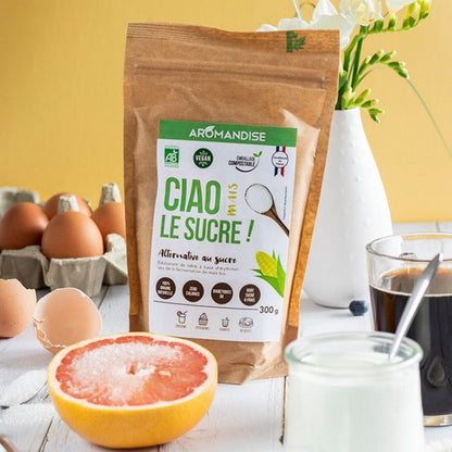 Ciao le SUCRE Maïs ! - 300 g - ERYTHRITOL - goobio-and-zen