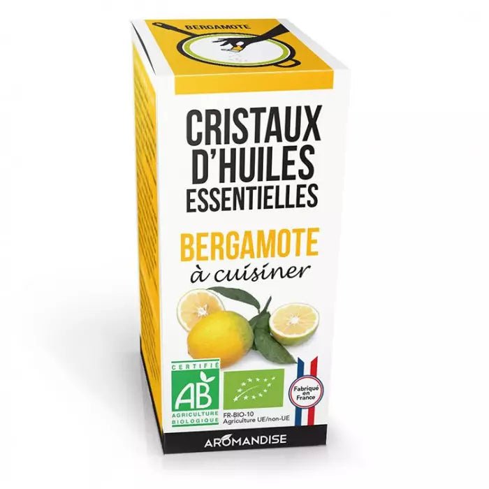 Cristaux Huile Essentielle - BERGAMOTE - 10 g - goobio-and-zen