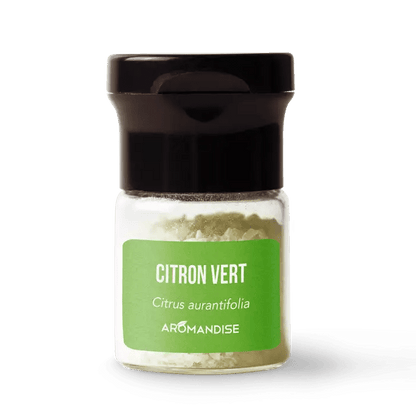 Cristaux Huile Essentielle - CITRON VERT - 10 g - goobio-and-zen