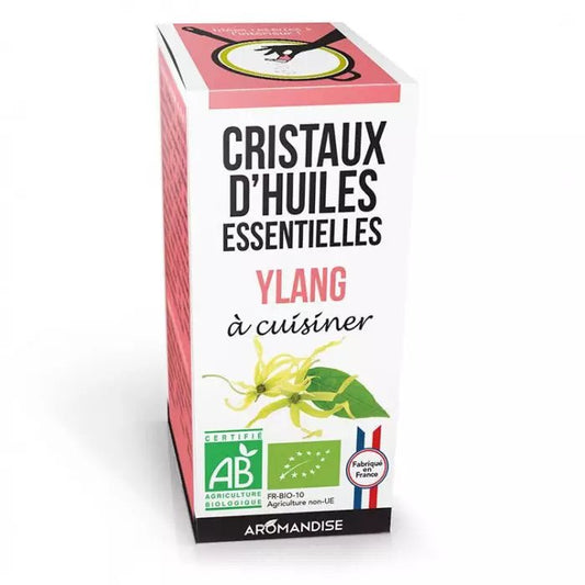 Cristaux Huile Essentielle - YLANG - 10 g - goobio-and-zen