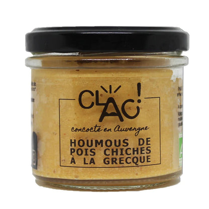 Houmous de pois chiche a la grecque - 100 g - goobio-and-zen