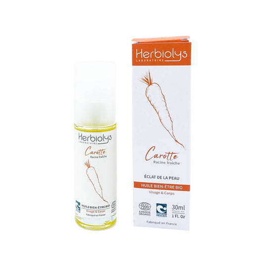 Huile bien-être Carotte Bio -Daucus carota - 30 ml ou 100 ml - goobio-and-zen