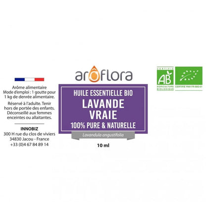 Huile Essentielle : Lavande Vraie 10 ml - goobio-and-zen