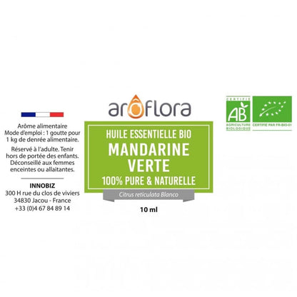 Huile Essentielle : Mandarine verte 10 ml - goobio-and-zen