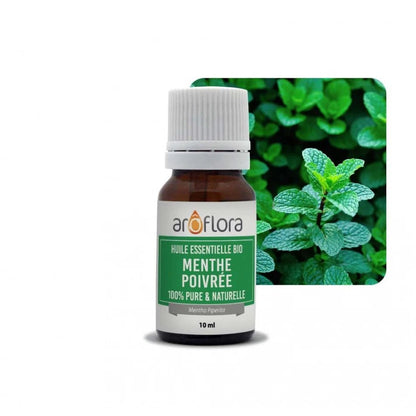 Huile Essentielle : Menthe Poivrée 10 ml - goobio-and-zen