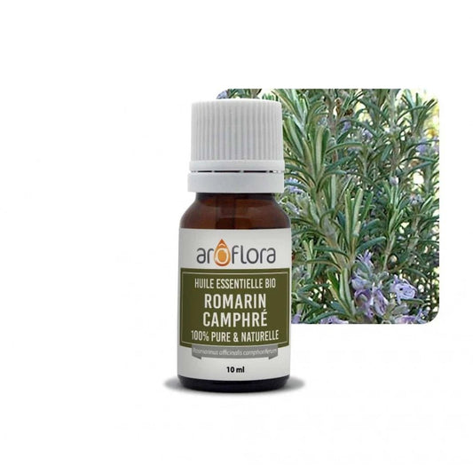 Huile Essentielle : Romarin Camphré 10 ml - goobio-and-zen