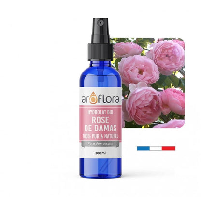 Hydrolat : Rose de Damas 200 ml - goobio-and-zen