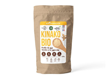 Poudre de soja torréfié KINAKO - BIO - 200 g - goobio-and-zen