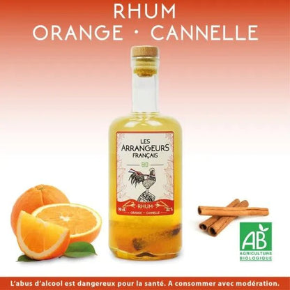 Rhum Orange & Cannelle - 70 cl - goobio-and-zen