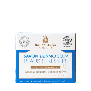 Savon Dermo Soin Peaux Stressées - 100 g - goobio-and-zen