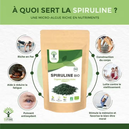 Spiruline en paillettes 100 g - goobio-and-zen