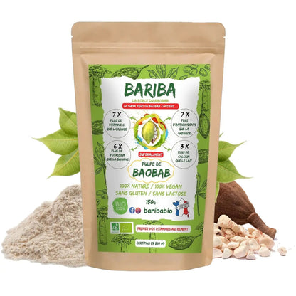 SUPERFRUIT PULPE DE BAOBAB BIOLOGIQUE PREMIUM - 100 g - goobio-and-zen