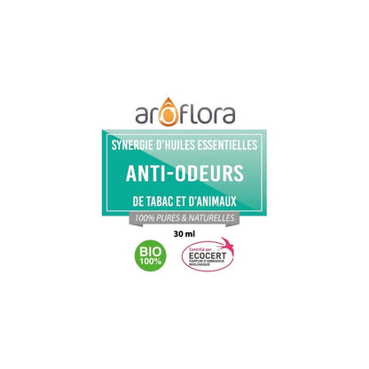 Synergie d'Huiles Essentielles : ANTI-ODEURS 30 ml - NOUVEAU - goobio-and-zen