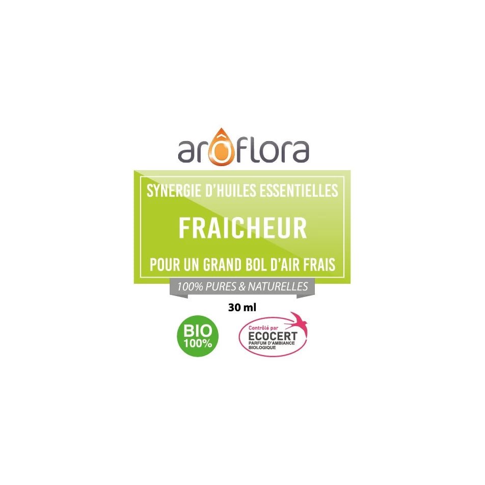 Synergie d'Huiles Essentielles : Fraîcheur 30 ml - NOUVEAU - goobio-and-zen