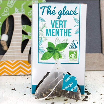 Thé Glacé - Thé vert à la Menthe - 10 sachets - goobio-and-zen